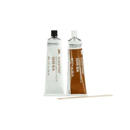 3M Oil & Gas Scotch-Weld Urethane Adhesive 3549 Brown Part B/A, 2 Fl Oz 62354905010